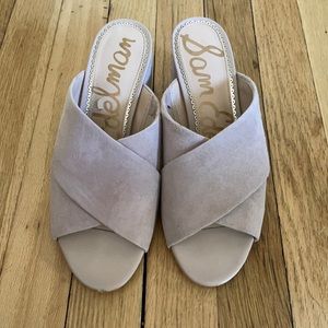 Light Pink Sam Edelman Slides Sz 8